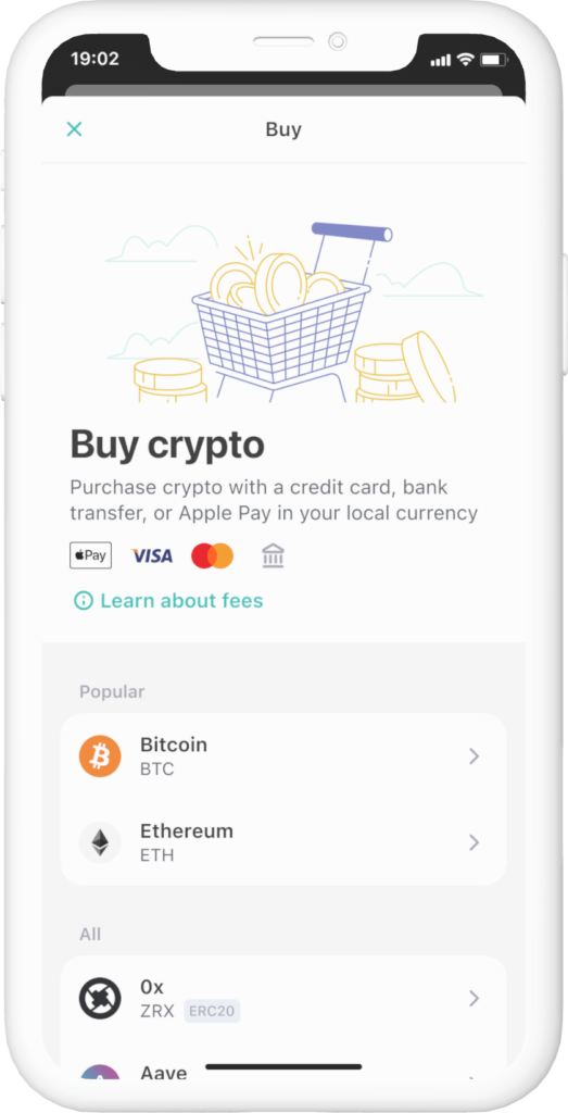 ZenGo - Buy Crypto Using Cards, Apple Pay etc.