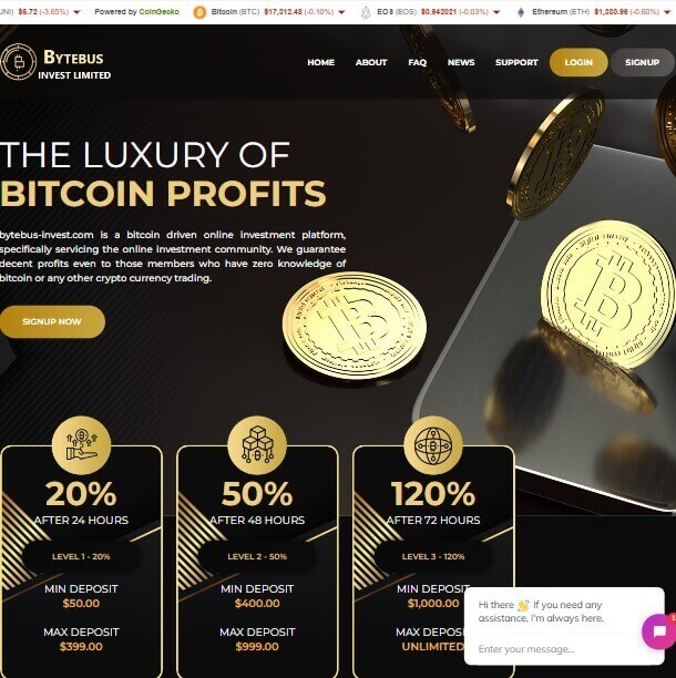 Bytebus Review Avoid This Crypto Cloud Mining Scam 