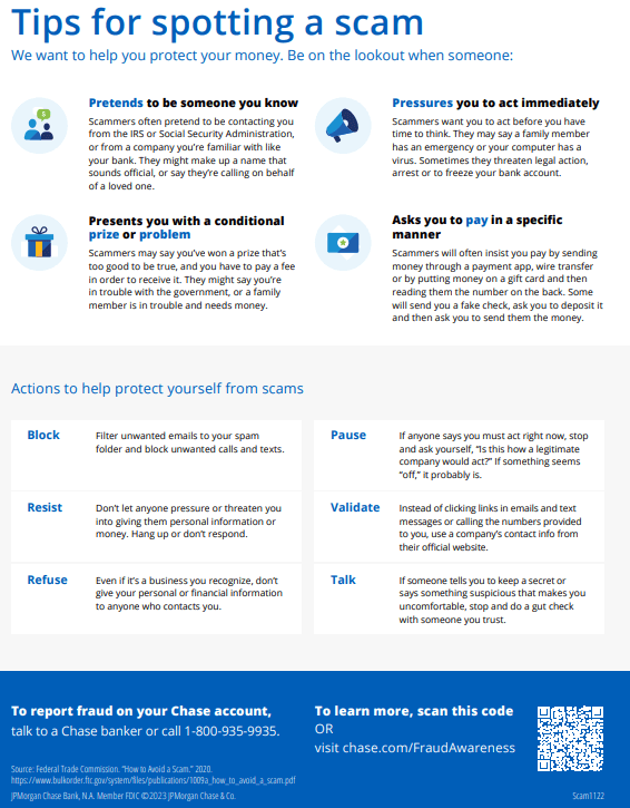 Chase Bank Scams Warning: Protect Yourself! - Report Your Scam