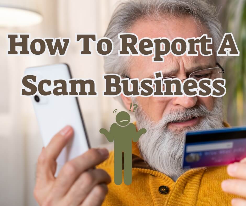 How To Report A Scam Business