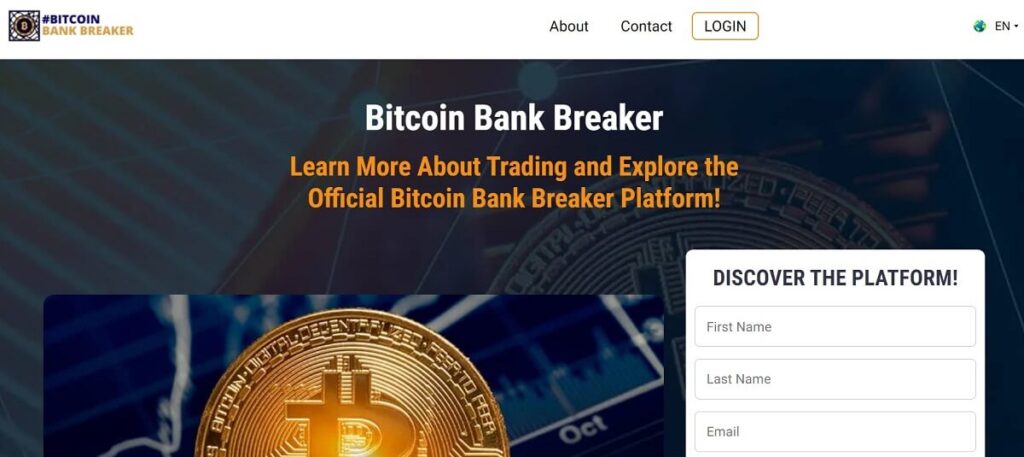 BitcoinBankBreaker Review - Screenshot of BitcoinBankBreaker.com