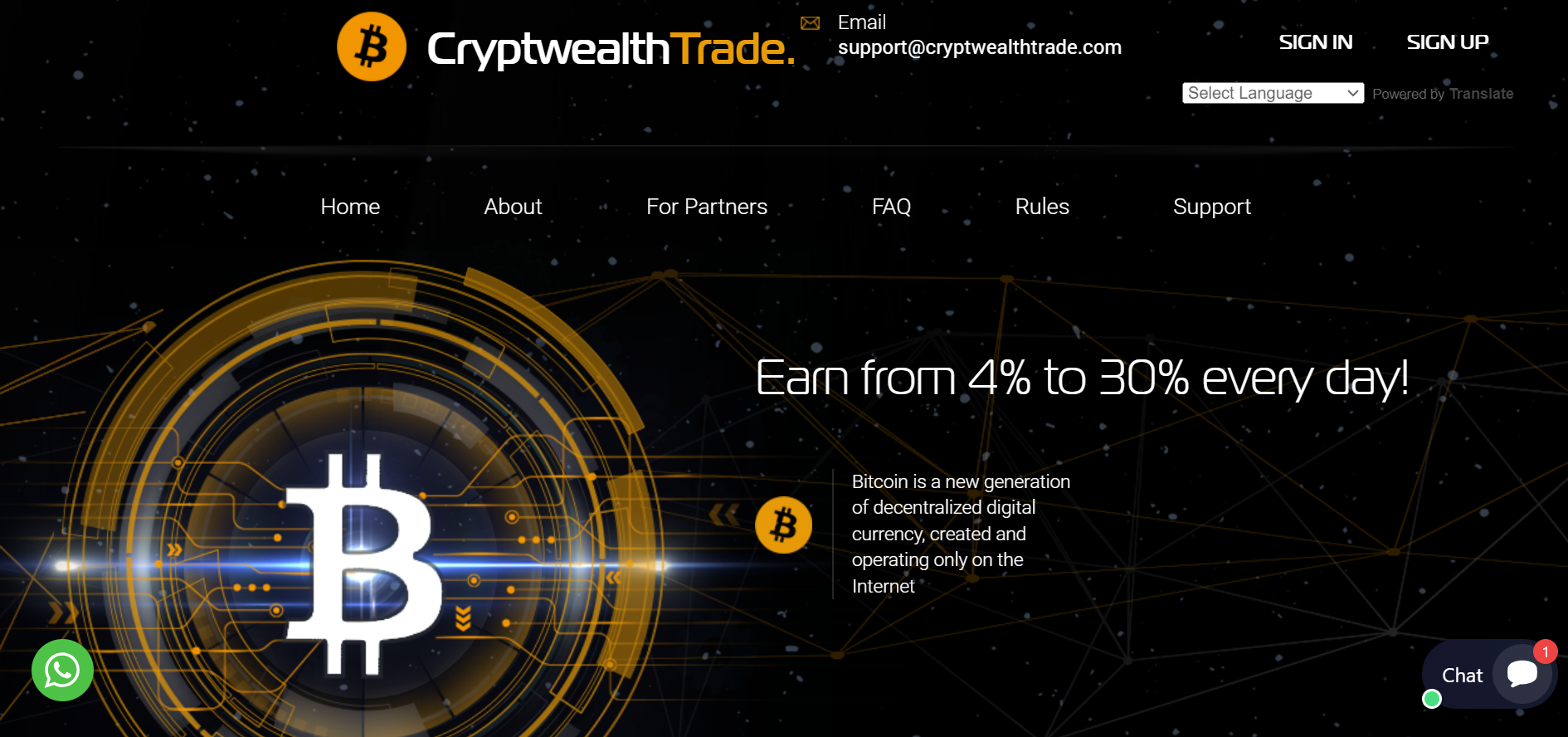 Cryptwealthtrade.com - Review 