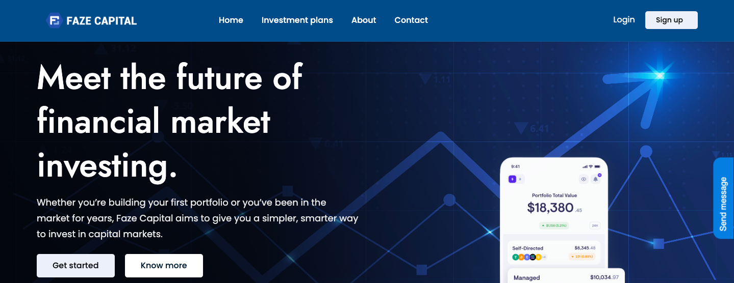 Faze Capital Review - UK Investment Scam