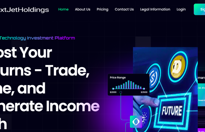 NextJetHoldings Review - Investment Scam