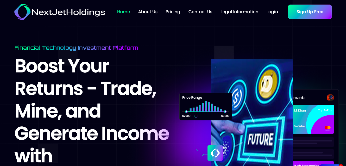 NextJetHoldings Review - Investment Scam